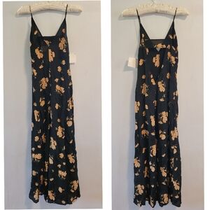 XXS Reformation Cintronella Resort Derby Beachy Vacation Floral Maxi Semi Sheer